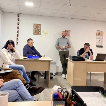 Команда кризового центру «Соціотерапія» провела чергову зустріч з друзями з Італійської Гуманітарної Організації Soleterre на чолі з головою Місії в Україні Gioele Scavuzzo.